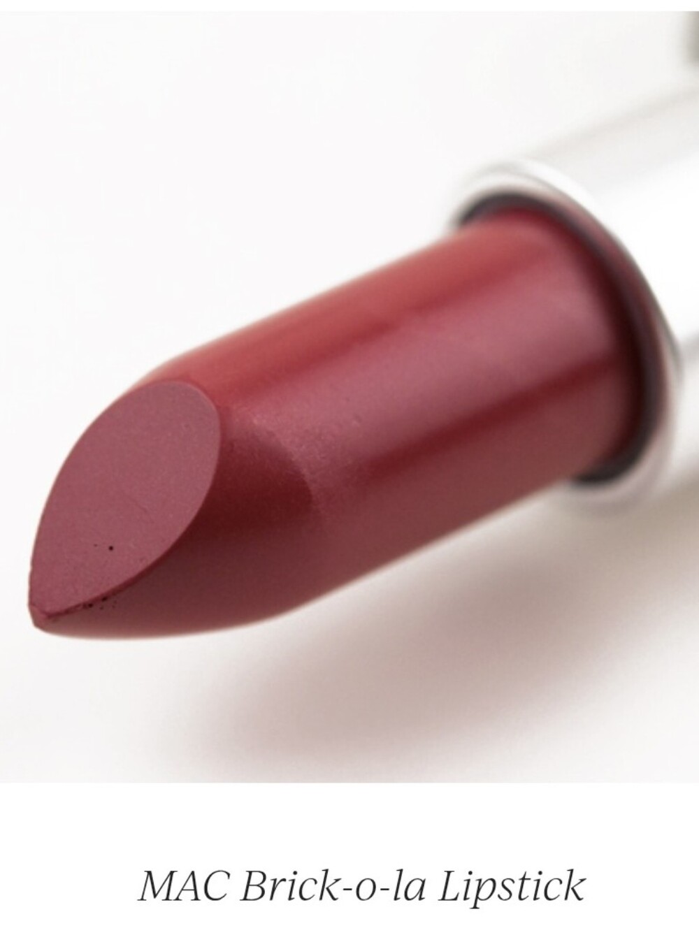 🧚‍♀️BRICK-O-LA Mac Cosmetics Mac-Ximal Satin Lipstick NWT